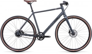 Cube Hyde Race Grey n Black - 2022 DRIMALASBIKES